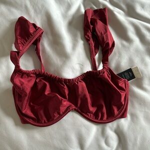 Abercrombie curve love bikini top